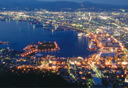 100万ドルの函館夜景と湯の川・洞爺湖温泉 3日間