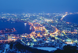 100万ドルの函館夜景と湯の川・洞爺湖温泉 3日間