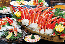 カニだらけだよ全員集合♪ 魅惑のカニ食べ放題!