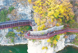 丹陽江棧道と世界遺産　安東河回村　４日間